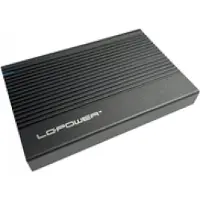 LC-Power LC-25U3-C Opslagbehuizing voor HDD / SSD Zwart 2,5". (2.5"), Harddisk behuizing, Zwart