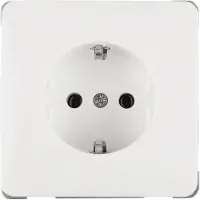 Peha Standard contactdoos inbouw - 1-voudig - polarwit - randaarde