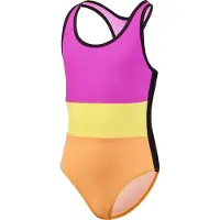 Beco zwempak Pop Colour meisjes polyamide roze/oranje
