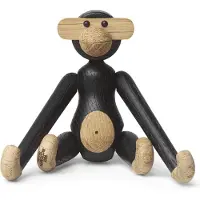 Kay bojesen aap mini Donkergebeitst eikenhout