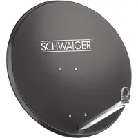 Schwaiger SPI998.1 Satellietschotel 75 cm Reflectormateriaal: Aluminium Antraciet