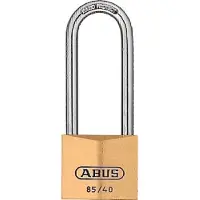 ABUS Cilinderhangslot | breedte slotlichaam 40 mm | messing gelijksluitend 0709 | 1 stuk - 2513 2513