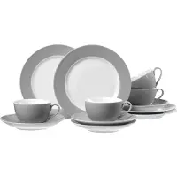 Flirt by R&B Kaffeeservice Doppio Set van 12