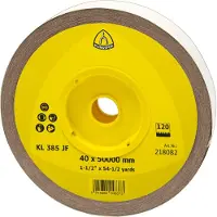 Klingspor Schuurpapierrol | 50 mm korreling 100 | voor metaal | korund | 1 stuk - 218098 218098