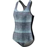 Beco Badpakken, Maillot bain turquois/noir 42, Zwart, (42)