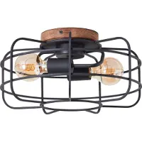 Brilliant Landelijke plafondlamp Gwen Ø 40cm