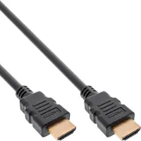 InLine gecertificeerde HDMI-kabel, Ultra High Speed HDMI 8K4K, mannetje / mannetje, zwart / goud, 2m