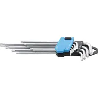 Bgs Hoeksleutelset extra lang T-profiel (voor Torx) T10 - T50 9 stuks. (T-profiel)