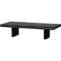 Woood Cali Salontafel - Mangohout - Zwart - 55x120x28