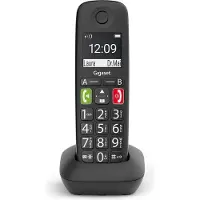 Gigaset E290 Analoge-/DECT-telefoon Nummerherkenning Zwart