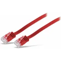 Tecline Patchkabel, plat, U/UTP, categorie 6, slanke uitvoering, 15 meter