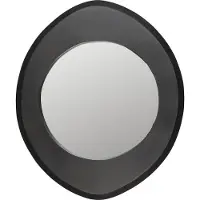 Dutchbone Mirror Aren Wood Black S