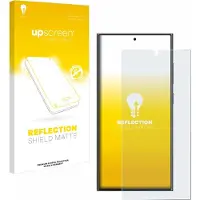Upscreen - Screenprotector voor Samsung Galaxy S24 Ultra (case-friendly) - Folie Beschermfolie anti glare matte