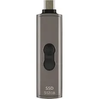 Transcend ESD330C 512 GB Externe SSD harde schijf USB-C 10Gbps Grijs-bruin TS512GESD330C