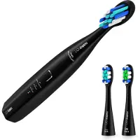 Niceboy ION Sonic Lite, Volwassen, Sonic tandenborstel, 60.000 bewegingen per minuut, Zwart, Zwart, IPX7