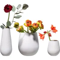 Villeroy & Boch Vasen-Set Manufacture Collier Set van 3