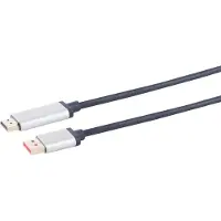 S-Impuls DisplayPort - HDMI kabel | 4K 60Hz | koper | aluminium | 5 meter