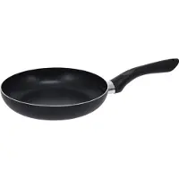 Excellent houseware koekenpan, 20 cm, aluminium, zwart