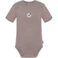 Normani Rompertje/body 'Tauranga' gemengde kleuren / rosa