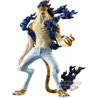 Banpresto One Piece: King of Artist - Rob Lucci Figuur