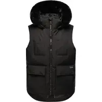 NAVAHOO Bodywarmer 'Zimthäschen XIV' zwart