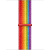 Strap-it Nylon bandje geschikt voor Polar Ignite / Ignite 2 / Ignite 3 / Unite / Polar Pacer - Regenboog