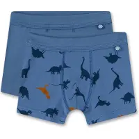 Sanetta Onderbroek nachtblauw / duifblauw / bruin