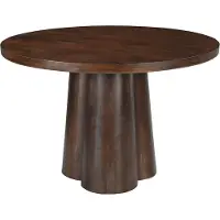 LivingFurn eetkamertafel brix clubs 130cm mangohout