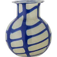 Bloomingville Kiran vaas 19 cm Blauw