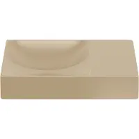 Clou Vale font. 38 cm, zonder kraangat rechts, mat mosterd keram