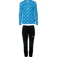 Uhlsport Progressive Keepersset Lange Mouwen Kids Blauw