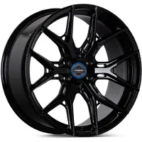 Vossen HF6-4 22x10 / 6x139.7 / ET-18 / Super Deep Face / 106.1 - Gloss Black Wheel