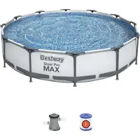 Bestway Frame Zwembad Steel Pro Max Met Pomp D 366 H 76 Cm