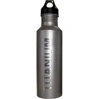 Vargo - Titan Wasserflasche - Drinkfles 650 ml, grijs/zwart