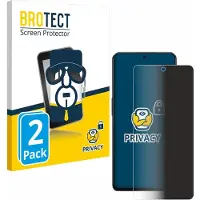 BROTECT - privacy screenprotector voor OnePlus Nord 3 5G - Folie Beschermfolie Blauwlichtfilter 2 Stuks