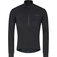 Vaude Bike - Kuro Halfzip L/S Tricot - Fietsshirt M, zwart