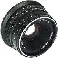 7artisans 25mm F/1.8 Fujifilm X zwart