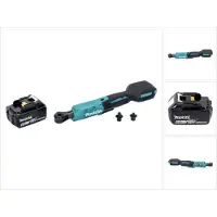 Makita Boormachine + slagboor, PWR 180 G1 Accu ratelschroevendraaier 18 V 47,5 Nm 1/4" 3/8" + 1x accu 6.0 Ah - zonder oplader (Oplaadbare batterij)