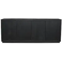 Starfurn Dressoir Brussel Black 4 deurs | 200 cm