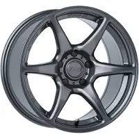 Kansei K11G Tandem 18x10.5in / 5x114.3 BP / 12mm Offset / 73.1mm Bore - Gunmetal Wheel