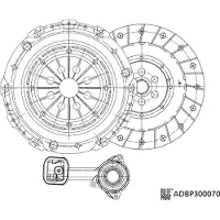 Blue Print Koppelingsset ADBP300070