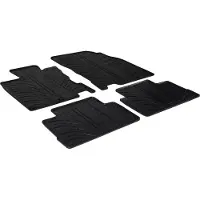 Autostyle Rubbermatten Nissan Qashqai 2014- (T profiel 4-delig + montageclips) voor o.a. NISSAN