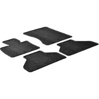 GledRing Rubbermatten BMW X5 2006-2012 (T profiel 4-delig + montageclips) voor o.a. BMW