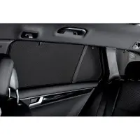 Car Shades Honda Jazz IV 2015-2020 Zonneschermen achterportieren Zwart
