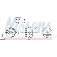 Nissens 832169 Watercirculatiepomp