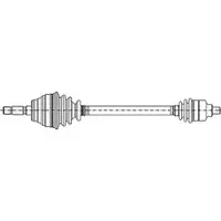 METELLI 17-0592 Aandrijfas