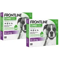 Frontline 2x Combo Spot On Anti Vlooien en Teken Druppels Hond L 3 pipetten