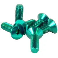 Nrg Steering Wheel Screw Upgrade Kit (Conical) - Green