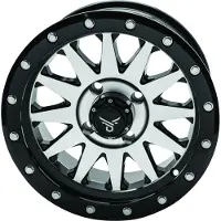 QuadBoss Wagon 15X7 - 4+3 - 4/156 - Machined