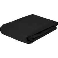 Sheets of San Francisco Hoeslaken 180 x 200 x 25 cm - waterdicht - zwart